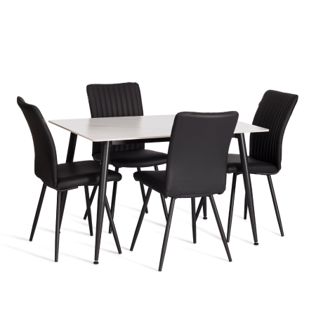 Стул обеденный Monte Carlo черный