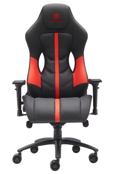 Стул для геймера Jaguar экокожа красный