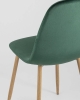 Стул Валенсия велюр темно-зеленый