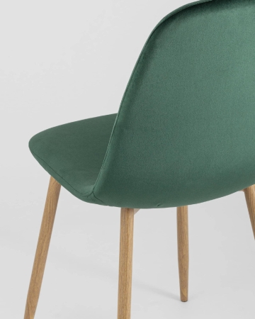 Стул Валенсия велюр темно-зеленый