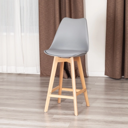 Стул барный TULIP BAR (mod. C1014H-1), 2 шт. в упаковке