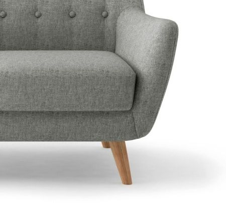 Диван Picasso двухместный серый