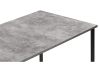 Стол деревянный Лиман 117 (157) x 77 бетон светлый, черный матовый Стол деревянный Лиман 117 (157) x 77 бетон светлый, черный матовый