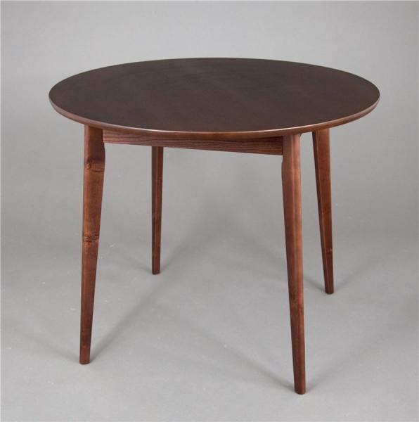 Стол Рэй-d900 круглый темный тон