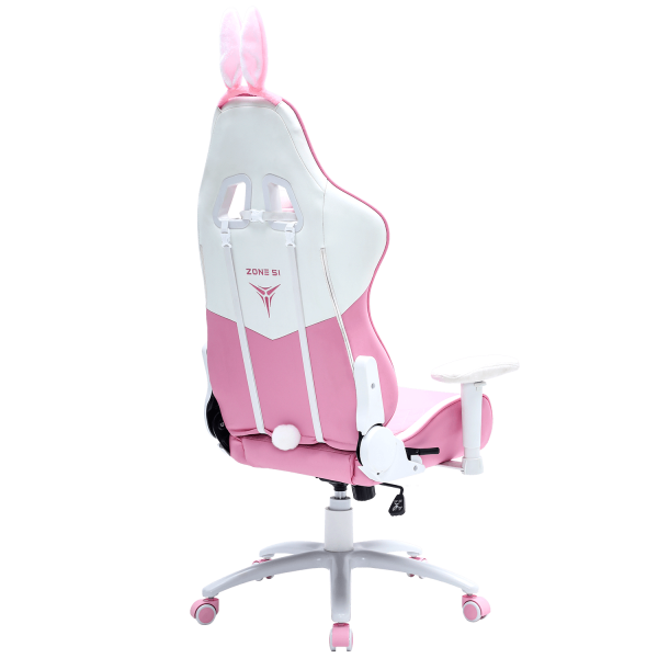 Кресло компьютерное игровое ZONE 51 BUNNY розовый