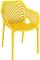 Кресло пластиковое Air XL желтое