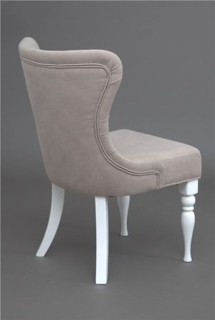 Кресло Вальс эмаль белая, RS16 - бежевый