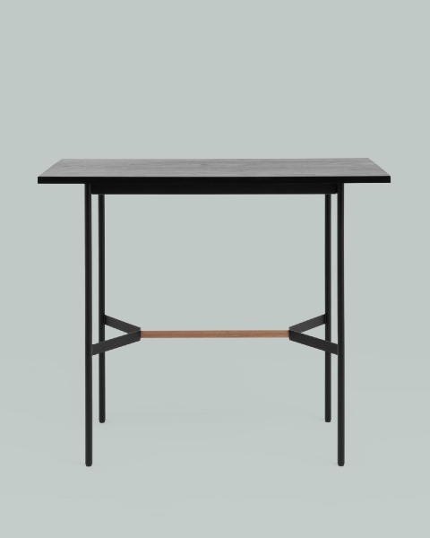 Стол барный Knobb 120*60 черный Стол барный Knobb 120*60 черный