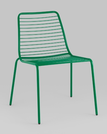 Стул Дели металл зеленый