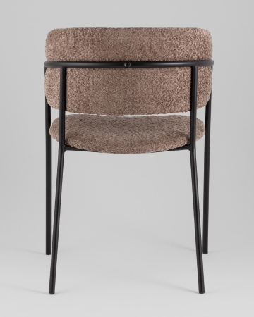 Кресло Нэлли New букле коричневый