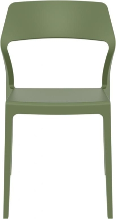 Стул пластиковый Snow зеленый