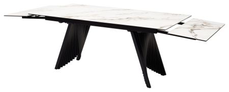 Стол IVAR 180 MARBLES KL-188 Контрастный мрамор, итальянская керамика