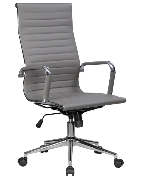 Офисное кресло для руководителей CLARK SIMPLE серый (47)