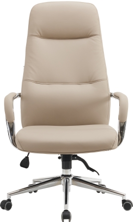 Кресло руководителя Vesta экокожа бежевый