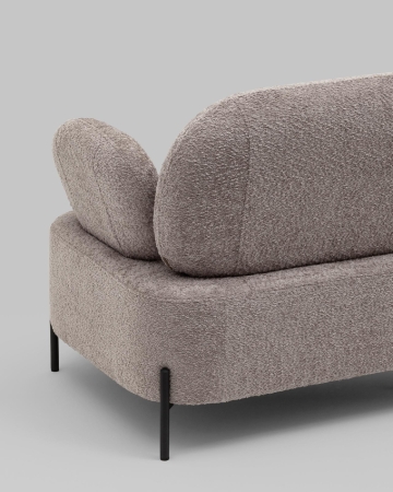 Диван Кэнди ткань букле капучино Диван Кэнди ткань букле капучино