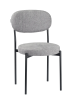 Стул Maso шенилл серый ELEMENT 993