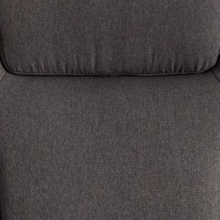 Кресло Appolon серый, ткань и металл, мягкое сиденье, с подлокотниками