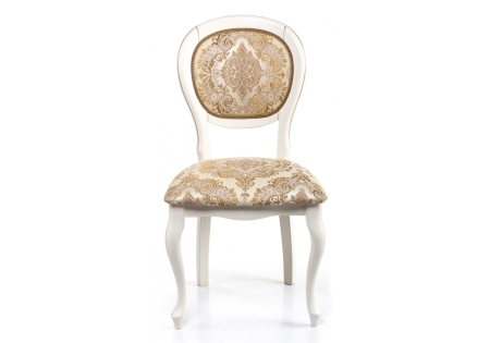 Стул деревянный Adriano молочный с патиной Стул деревянный Adriano молочный с патиной