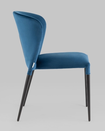 Стул Лори велюр синий