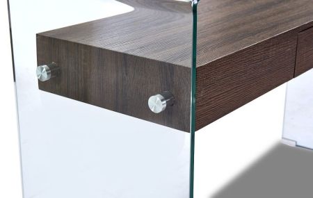 Консоль F-GW709 прозрачный, коричневый