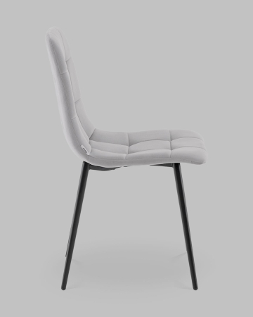 Стул Одди NEW велюр светло-серый