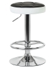 Табурет барный BRUNO черно-белый
