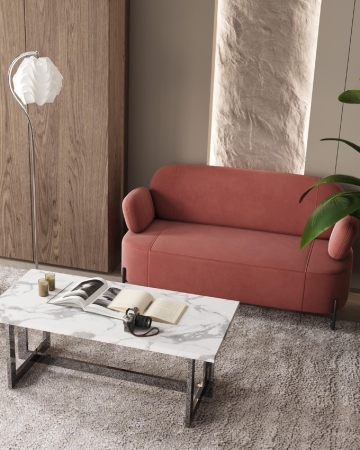 Диван Кэнди велюр пыльно-розовый Диван Кэнди велюр пыльно-розовый