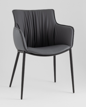Стул Твигги экокожа темно-серый
