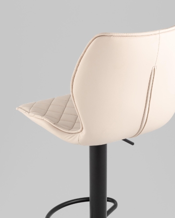 Стул барный Dome экокожа светло-серый 2 шт.