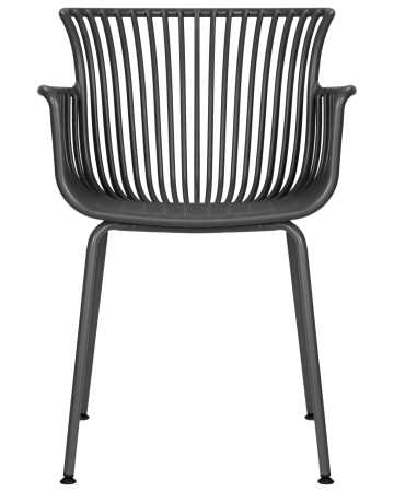 Набор 4 шт Стул обеденный ROSS, темно-серый (GR-04) без подушки