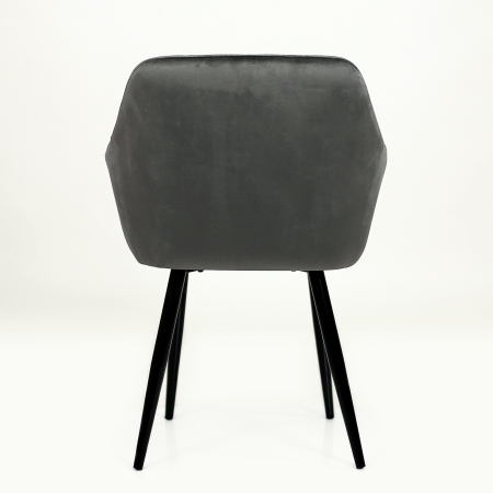 Кресло K-36 велюр темно-серый