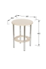 Табурет София дуб беленый