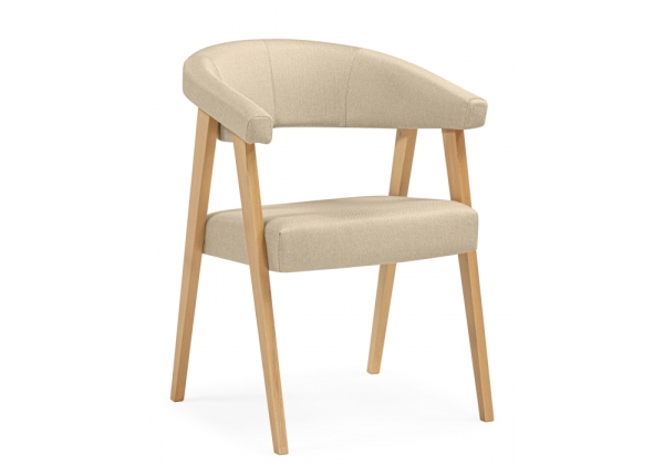 Стул деревянный Невада 2 натуральное дерево, ткань 135