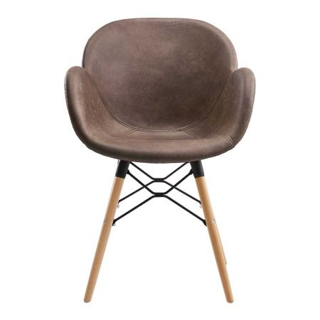 Стул FL-08 WNPS коричневый (HE510-21B)