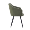 Стул DC-1727-2 зеленый PK598B-7 с черными ножками Стул DC-1727-2 зеленый PK598B-7 с черными ножками