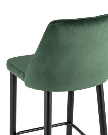 Стул барный лофт Терракс с деревянным сиденьем