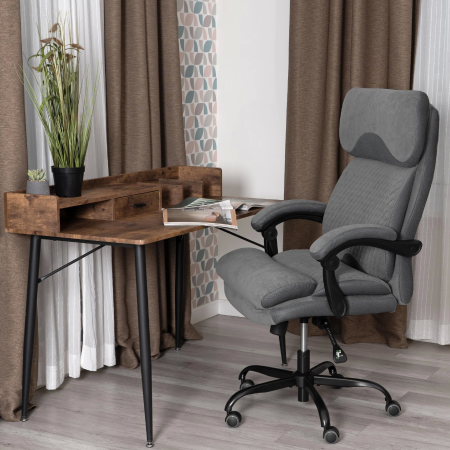 Кресло Chief metalBL серое