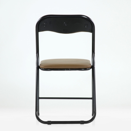 Стул Barneo N-297 Joker черный каркас - PU темно-коричневая экокожа