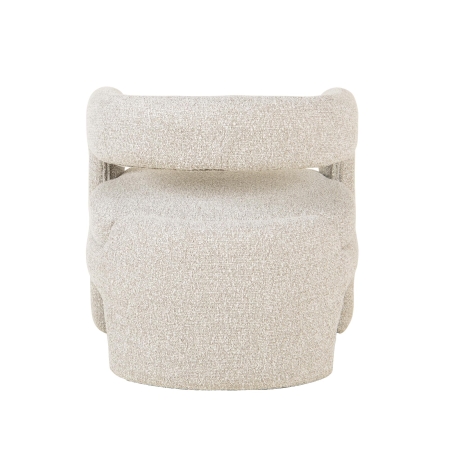 Кресло лаунж Bones серебристый