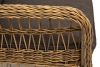 "Цесена" кресло плетеное из искусственного ротанга, соломенный