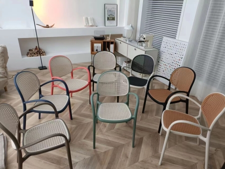 Кресло N-70 цвет черный с бежевой сеткой