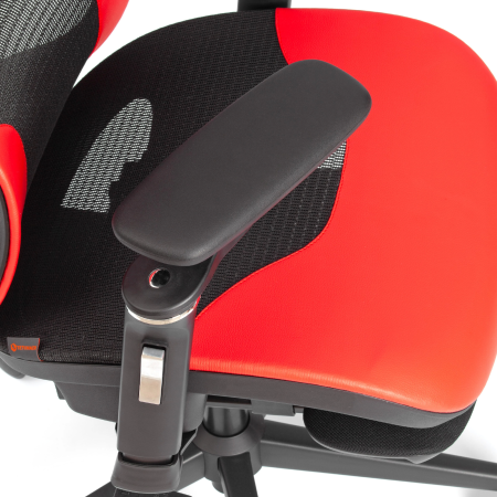 Кресло KingCobra черный и красный