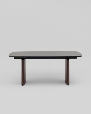 Стол обеденный Астарта раскладной 180-260х90 см керамика темная