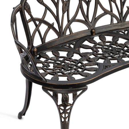 Скамья Secret De Maison Strauss (Штраус) бронза