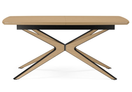 Стол деревянный Roxy 160(220)x90 светлый дуб