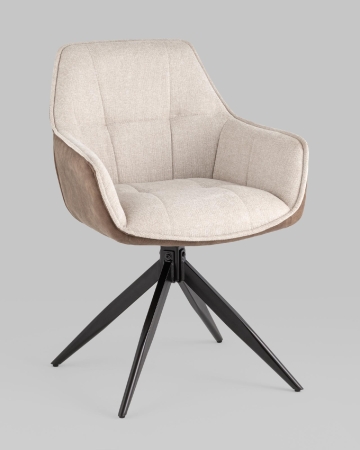 Стул обеденный Alba бежевый спинка экокожа Стул обеденный Alba бежевый спинка экокожа