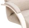 Кресло Монэ слоновая кость, ткань