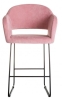 Кресло полубар Oscar Розов/Линк