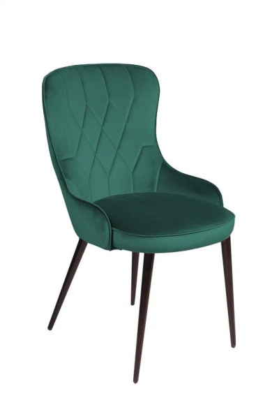 Стул Leonardo бархат зеленый Стул Leonardo бархат зеленый