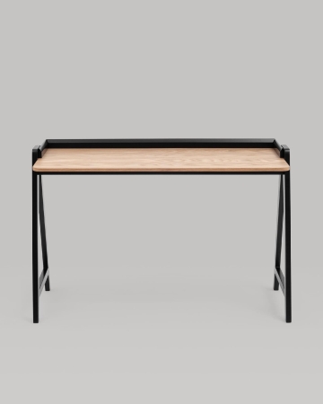 Стол письменный Pyramid 118*53 светлое дерево/черный